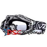 White-Black Legit Kit Vonzipper Bushwick XT Goggles - TR-54-9709