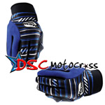 Sm Blue Msr Axxis Dirtbike Gloves - TR-35-6495