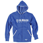 ATV Mens All Blue Yamaha Medium Hoodie