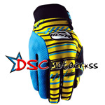Sm Cyan-Yellow Msr Axxis Dirtbike Gloves - TR-35-6515