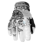 Women Mesh Motorcycle Full Finger Riding Gloves Wicked Garden Sm