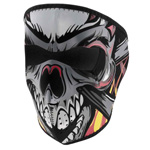 Flame Skull Zan Dirt Bike Full Face Mask