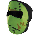 Glow In The Dark Jason Zan Sport Bike Full Face Mask - TR-50-9232