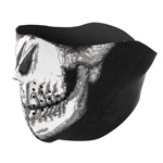 Oversized Side By Side Mask Skull Half Face - TR-50-9416