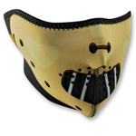 Weather Resistant Hannibal Zan Half Face Mask - TR-50-9411