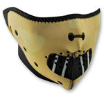 Weather Resistant Hannibal Zan Half Face Mask