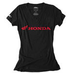 4 Wheeler Black Womens Honda Small T-Shirt - FE-16-88340