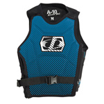 Blue Side Entry Vest Size 2XL A-10 Wakeboarding Competition