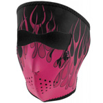 Pink Blaze Zan Super Moto Full Face Mask