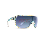 Grarr-Waiian Limited Edition Vonzipper Bionacle Blue Astro Glo Moto Sunglasses