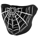 Spider Web Zan Half Face All Weather Resistant Mask - TR-50-9410