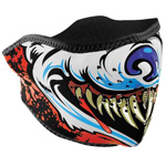 Zan Half Face Wolf Mask All Weather Resistant Snowmobile