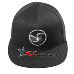 DVS Dicon Osfa Black 3D Embroidery Logo