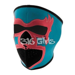 Weather Resistant Full Face Noeprene Lucha Libre Mask Moto - TR-50-9508