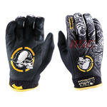 Metal Mulisha MSR Volt Gloves ATV Red and Black Size Sm