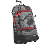 Ogio 9400 Hauler Travel Luggage Roller Bag Grey and Red