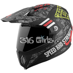 Speed and Strength Full Face Urge Overkill Matte Black Helmet Unisex Size Sm